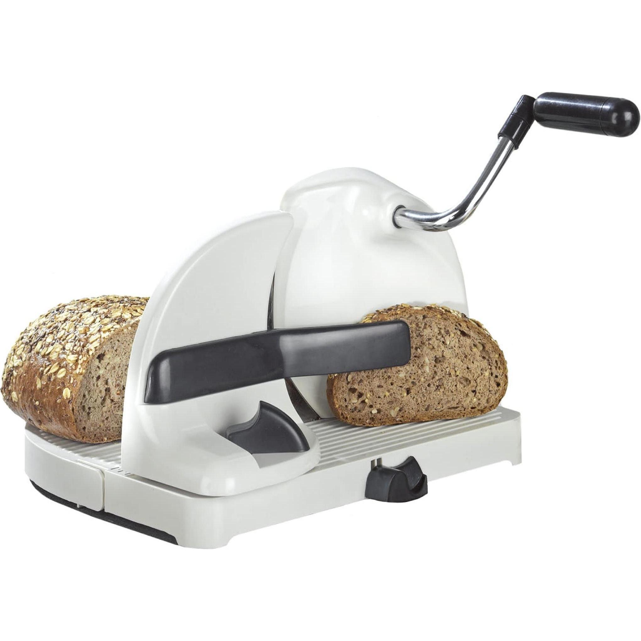 Wenko Brotschneidemaschine, Aufschnittmaschine, Weiss, Grau