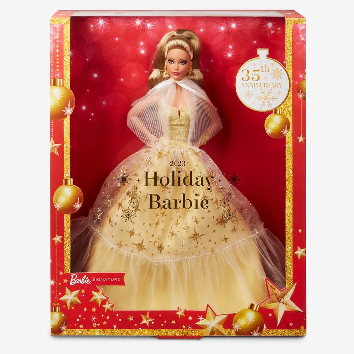 Actual product image Barbie Signature Holiday Doll 3