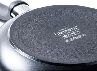 Produktbild Greenpan Cambridge wokpan 28cm - zwart - inductie - PFAS-vrij (28 cm, Wok Pfanne, Aluminium)