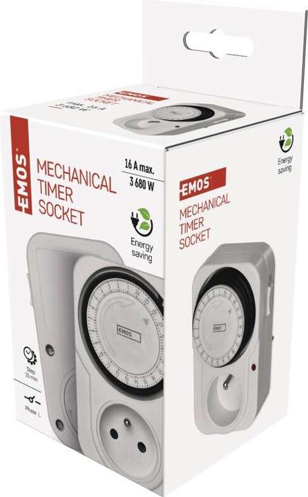 Actual product image Emos 1907010010 electrical socket coupler