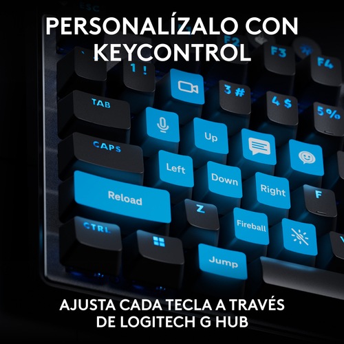 Produktbild Logitech Pro X Tkl Rapid (Eng. Int., Kabelgebunden)