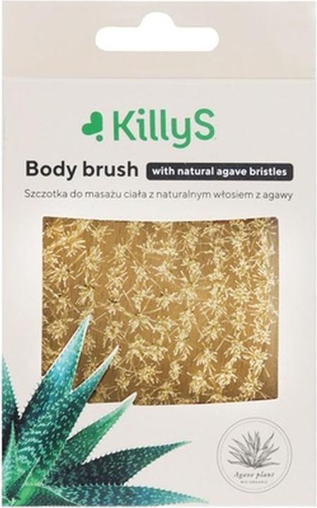 Image du produit KillyS Brosse à corps avec poils d'agave naturels