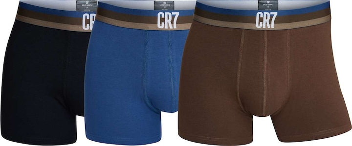Produktbild CR7 Mens Trunk Cotton Stretch 3-Pack (XL, 3er Pack)