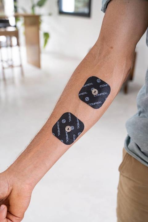 Immagine prodotto Compex Elettrodi Easysnap Performance 5x5, 4 pezzi.