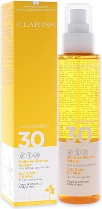 Produktbild Clarins Huile-en-Brume (Sonnencreme Gesicht, SPF 30, 150 ml, 190 g)