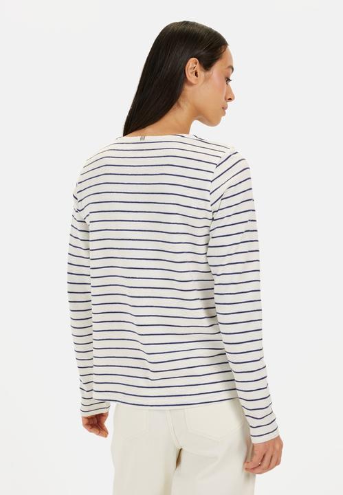 Actual product image Camel Active Gestreiftes Langarmshirt aus reiner Baumwolle (XL)