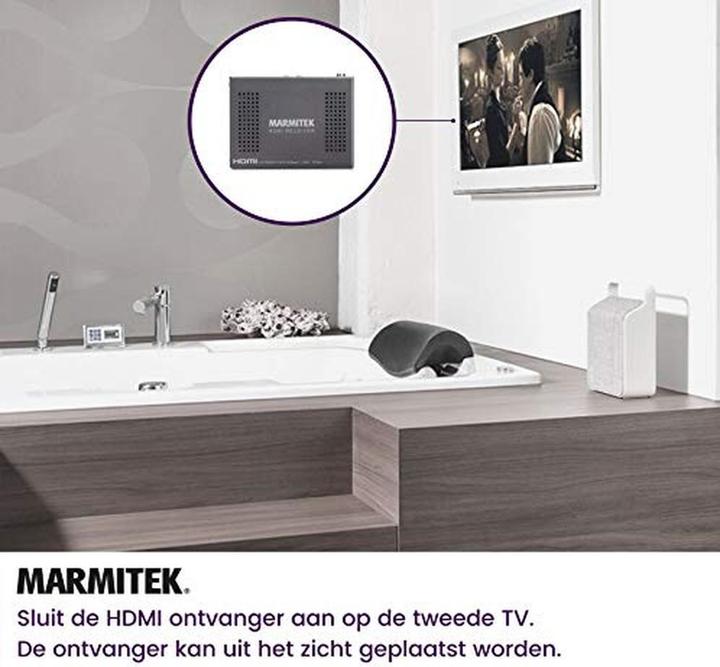Productafbeelding Marmitek MEGAVIEW 241 UHD 2.0 HDMI Extender (6 m, HDCP 2.2)