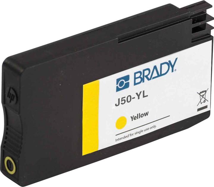 Actual product image Brady J50-YL - Yellow - - BradyJet J5000 - 101.6 mm - 23.9 - 57.1