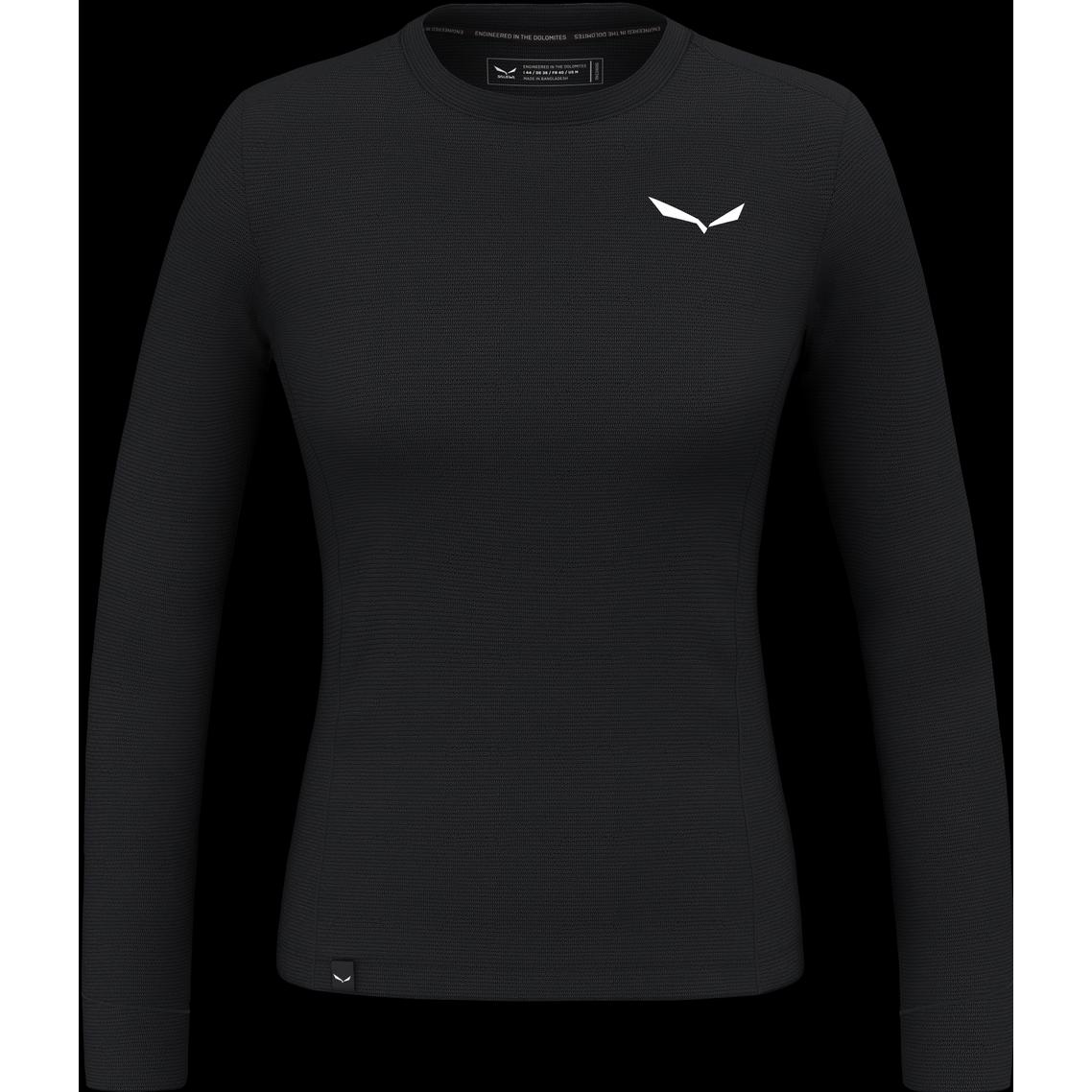 Salewa, Damen, Funktionsshirt, Puez Dry'Ton T-Shirt Da (36, 42, S), Schwarz, S, 36, 42