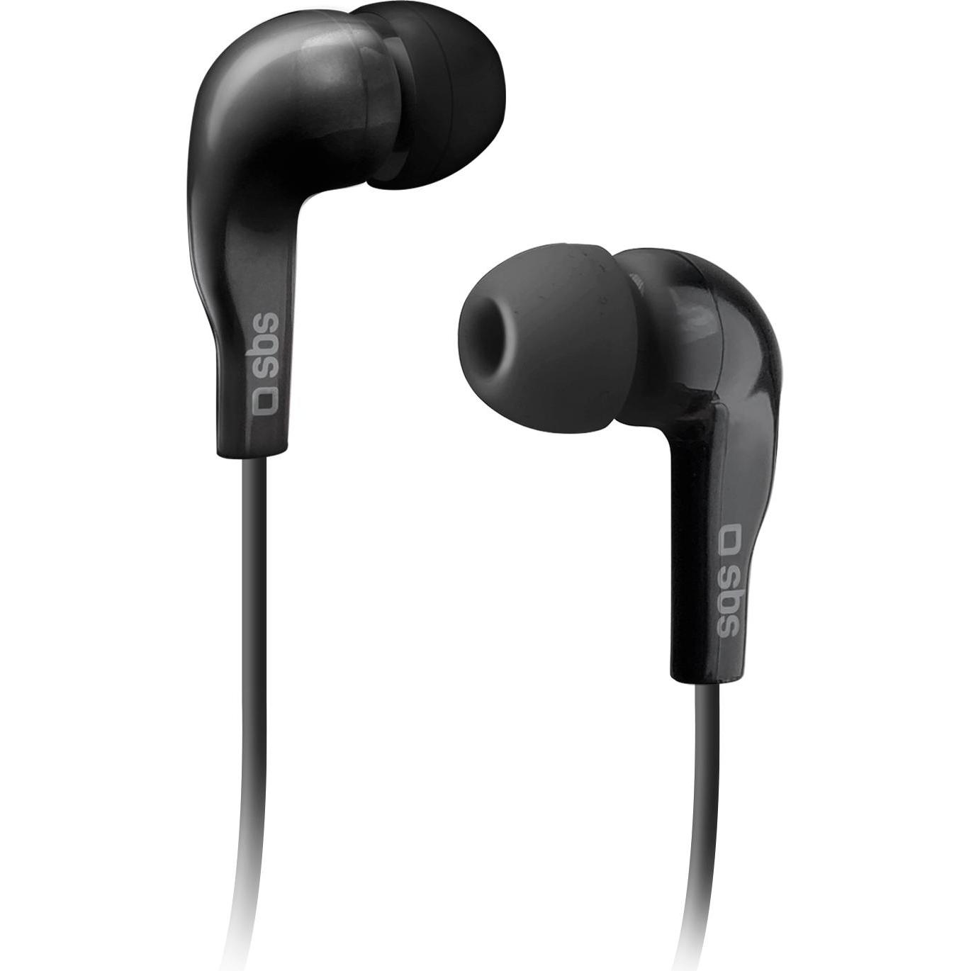 Thumbnail - SBS Kopfhörer mit Kabel, Stereo In-Ear Studio Mix 10, 3,5 mm Klinkenstecker mit Mikrofon und Taste zur G (Kabelgebunden)...