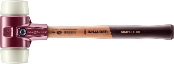 Image du produit Halder Marteau de protection SIMPLEX 60 NYLON TE SIMPLEX-SCHONHAM (1500 g)