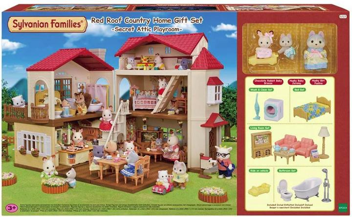 Image du produit Sylvanian Families Sylva Red Roof Country Home Set cadeau