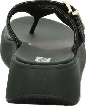 Actual product image Fitflop F Mode Buckle Shimmerlux Flatform Toe Post Sandal (41)