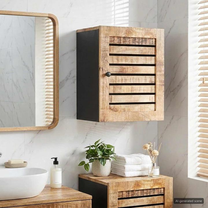 Produktbild vidaXL Badezimmerschrank (33.50 x 38 x 48 cm)