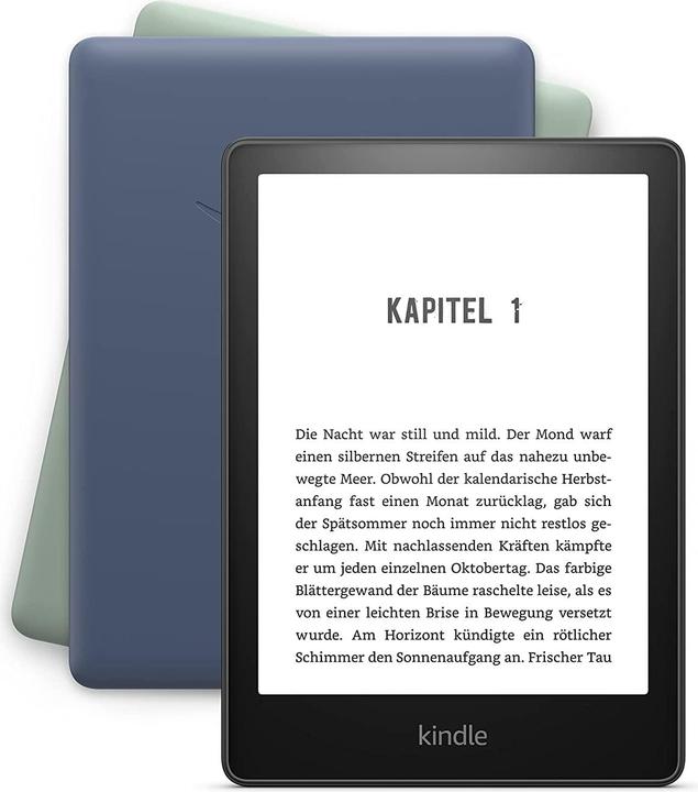 Immagine prodotto Amazon Kindle Paperwhite con offerte speciali (2021) (6.80", 16 GB, Blu denim)