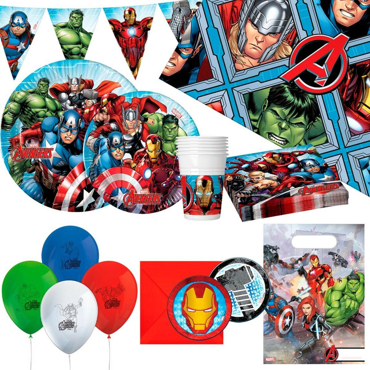 Marvel Set Partyartikel The Avengers 66 Stücke (45286262)