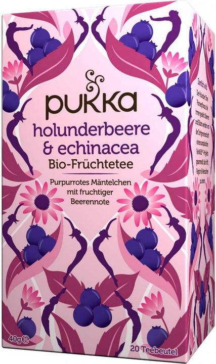 Produktbild Pukka Holunderbeere & Echinacea (40 g)