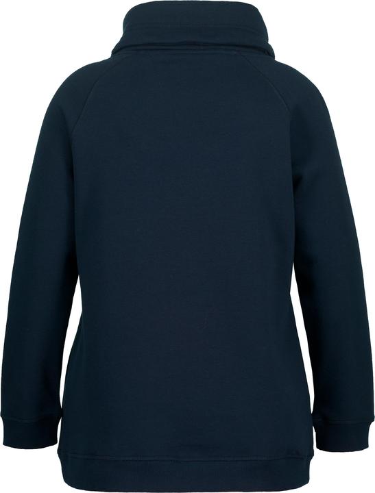 Produktbild Ulla Popken Sweatshirt, weiter Stehkragen, Taschen, Raglan-Langarm (54)