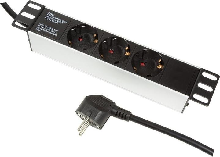 Produktbild LogiLink Steckdosenleiste (3 x, CEE 7/3, 1.80 m)
