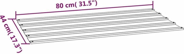 Produktbild vidaXL Dachpaneel