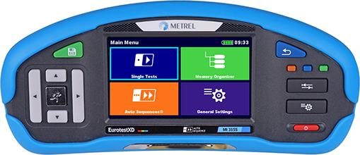 Productafbeelding Metrel MI 3155 IND Netanalysator