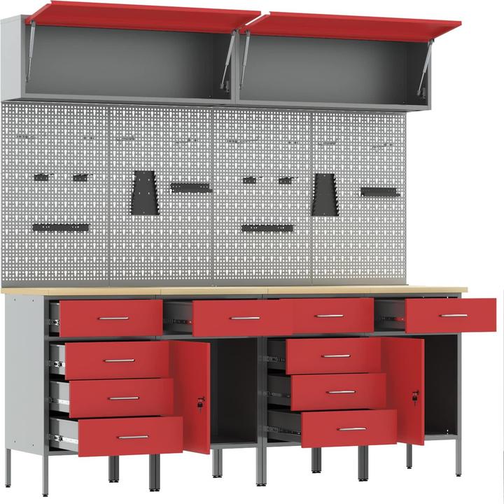 Produktbild vidaXL Werkstattschrank (25 cm, 35 cm)