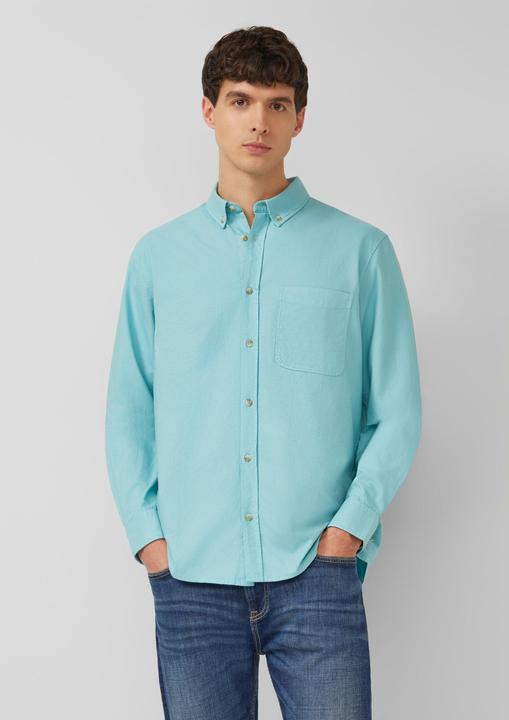 Immagine prodotto s.Oliver Hemd Regular Fit: Leichtes Langarmhemd mit Button-Down-Kragen (M)