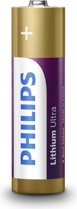 Image du produit Philips Lithium Ultra FR6LB4A - Pile 4 x type AA (4 pcs, AA)