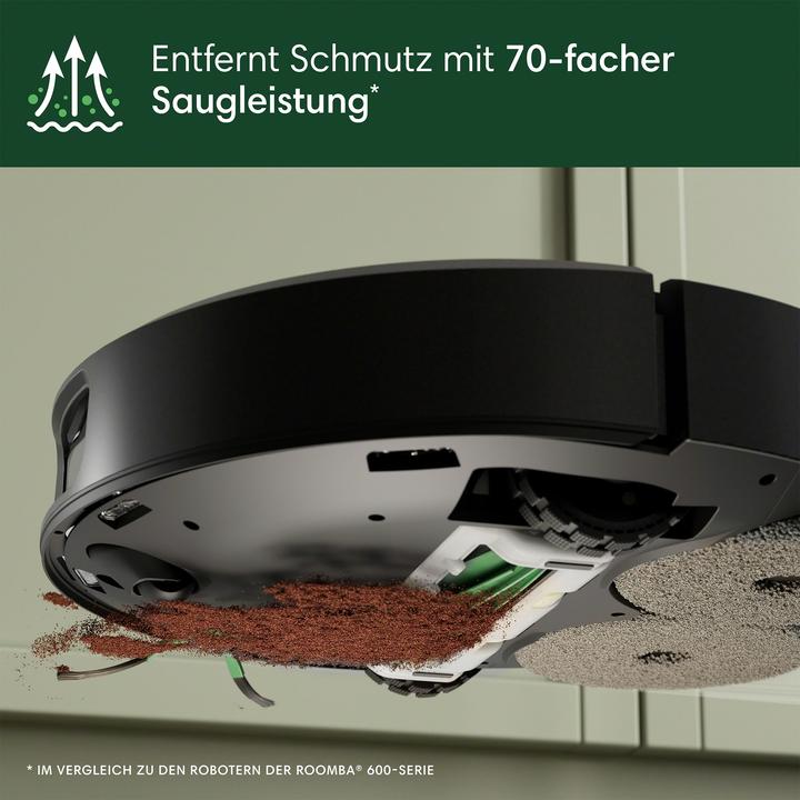Produktbild iRobot Roomba Plus 505 Combo + AutoWash Dock (Saugwischroboter)