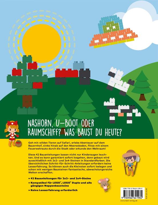 Image du produit Tipps für Kids: Das Ideenbuch für LEGO® Basis-Steine (Allemand, Achim Schuck, 2021)