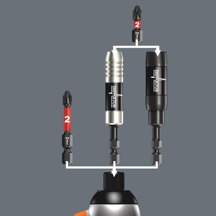 Produktbild Wera 851/4 IMP DC PH 2 x 50 mm SB (Kreuz Phillips PH)