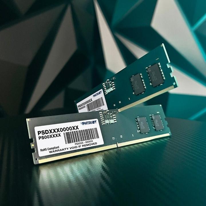 Productafbeelding Patriot Memory Signature PSD58G480041 Geheugenmodule 8 GB 1 x 8 GB DDR5 4800 MHz (1 x 8GB, 4800 MHz, DDR5 RAM, DIMM 288 pin)