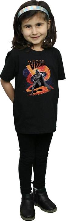 Produktbild Star Wars Darth Vader Swirling Fury TShirt Mädchen (116)