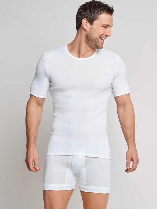 Actual product image Schiesser Men's undershirt, 1/2 sleeve (XXL)