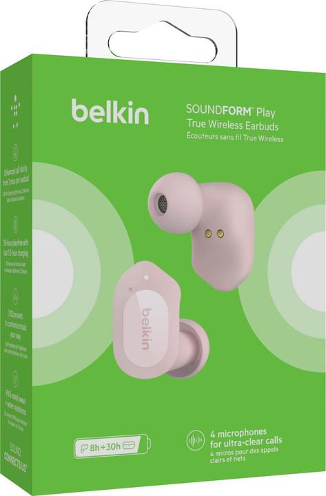 Produktbild Belkin Soundform Play In-Ear (ANC, 8 h, Kabellos)