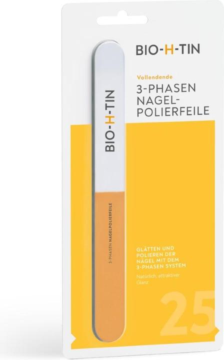 Produktbild Bio-H-Tin 3-Phasen Nagelpolierfeile, 1 St. Feile