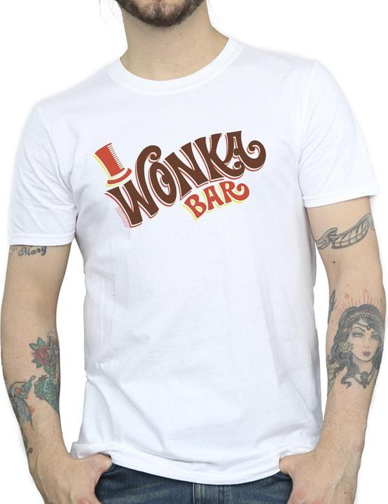 Produktbild Willy Wonka & the Chocolate Factory Bar Logo TShirt (L)