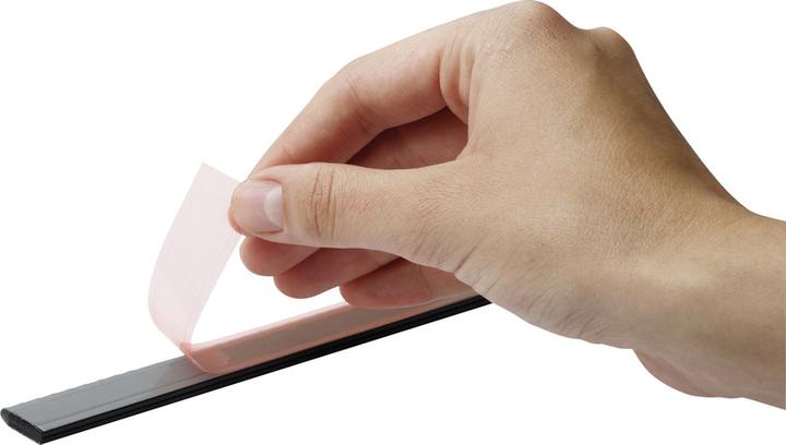 Produktbild Durable Durafix-Rail 297mm met. silber (A3, 5 x)