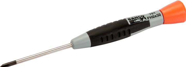 Actual product image Irimo Phillips screwdriver with precision handle, PH00 x 50 mm