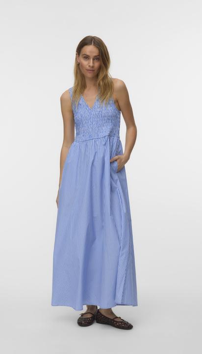 Image du produit Vero Moda VMANN Langes Kleid Gesmoktes Kleid (M)