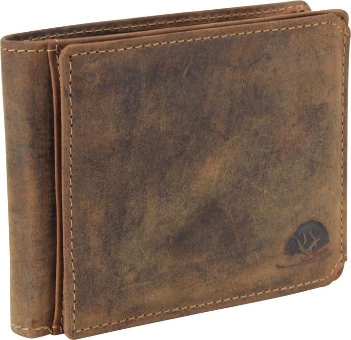 Actual product image Greenburry Vintage Geldbörse Leder 12 cm