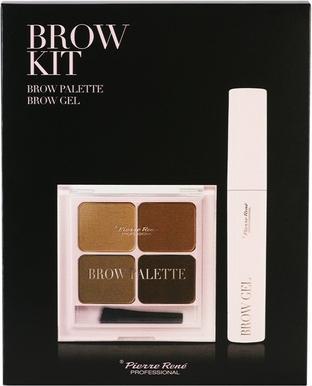 Immagine prodotto Pierre Rene Professional Palette per il trucco delle sopracciglia Pierre Reneset - 72g Gel trasparente 10ml