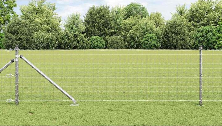 Produktbild VidaXL Verzinkte Stahlzaunpfosten