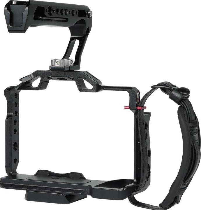 Actual product image Sirui SCH-S5M2 Full Camera Cage Kit for Panasonic LUMIX S5II/S5IIX with handle (Cage, Grip)