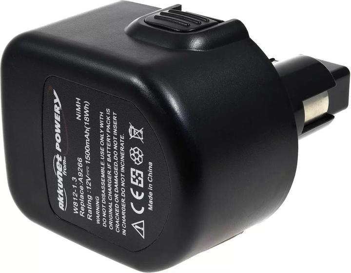 Produktbild AccuCell Akku für Werkzeug Dewalt 12V DW9072 1500mAh (12 V)