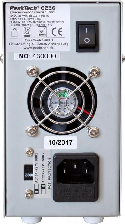 Image du produit Peaktech P 6226 Alimentation à découpage
