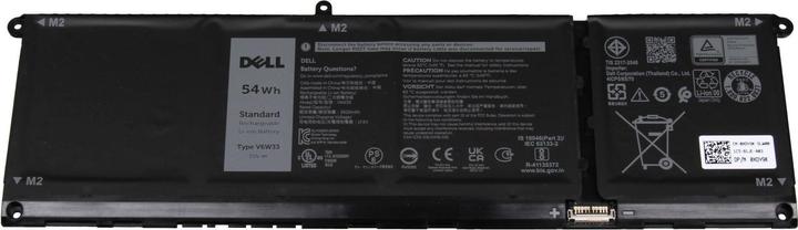 Actual product image Dell V6W33 (4 cubicles, 3420 mAh)