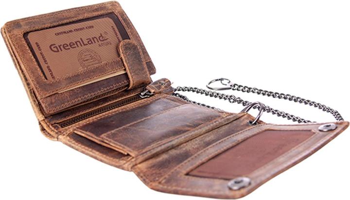 Actual product image Greenland Nature Montana wallet leather 12.5 cm