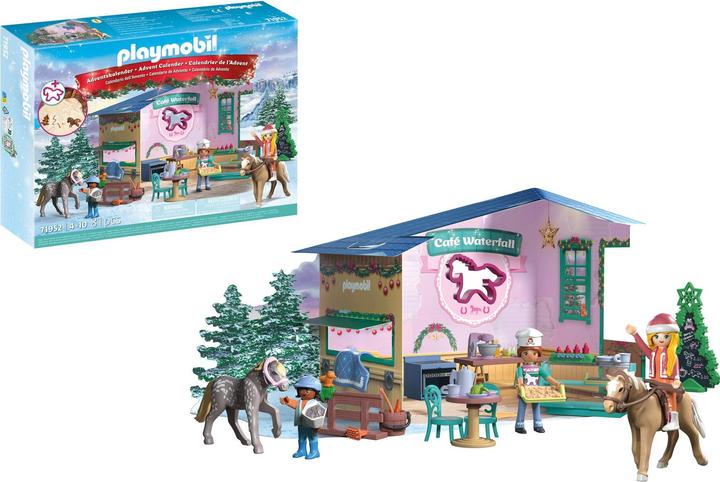 Image du produit Playmobil 71952 Adventskalender: Weihnachtsbacken im Reitercafé