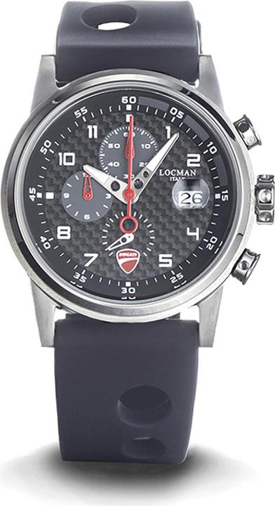 Immagine prodotto Locman Orologio da uomo Ducati Chrono Ref. D107A09S (Cronografo, 42 mm)